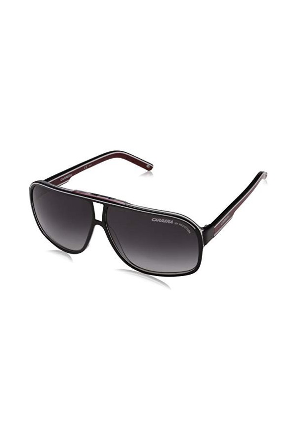 Carrera - Lunettes de soleil unisexe Grand Prix 1, noir/rouge, taille unique