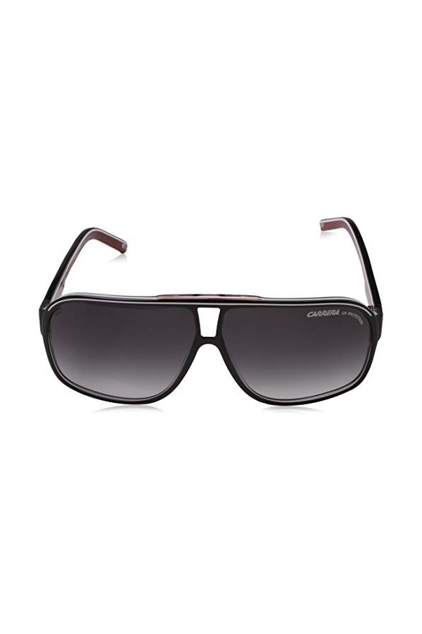 Carrera - Lunettes de soleil unisexe Grand Prix 1, noir/rouge, taille unique