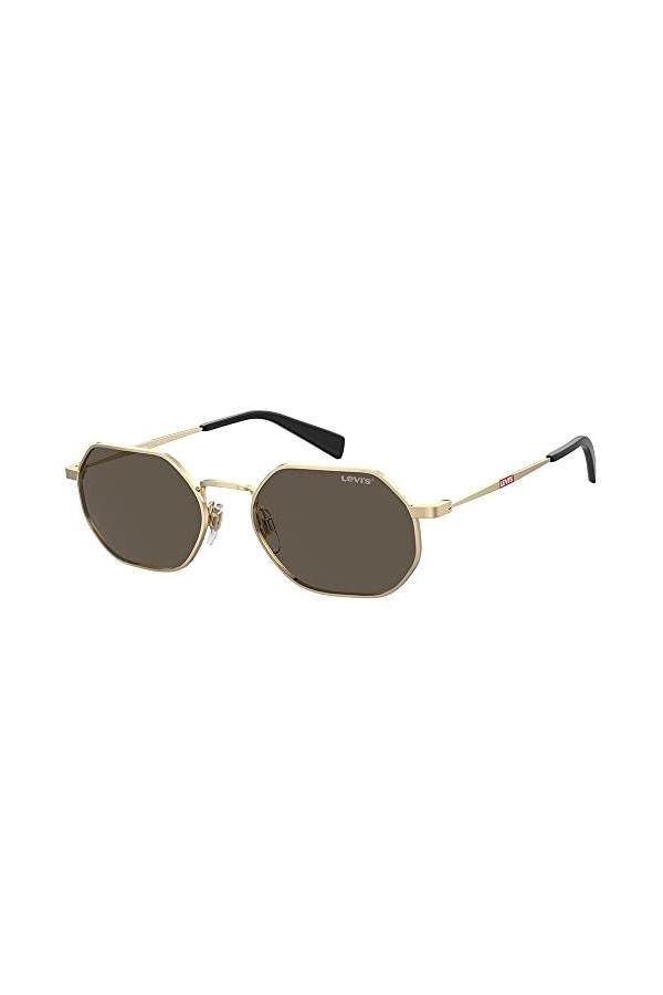 Levis LV 1030/s Sunglasses, J5G/70 Gold, 55 Unisex