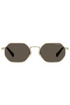Levis LV 1030/s Sunglasses, J5G/70 Gold, 55 Unisex