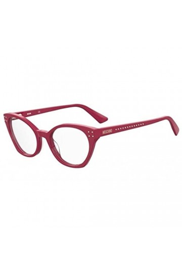 MOSCHINO Mos582 Lunettes de Soleil, Rouge, 51 Femme