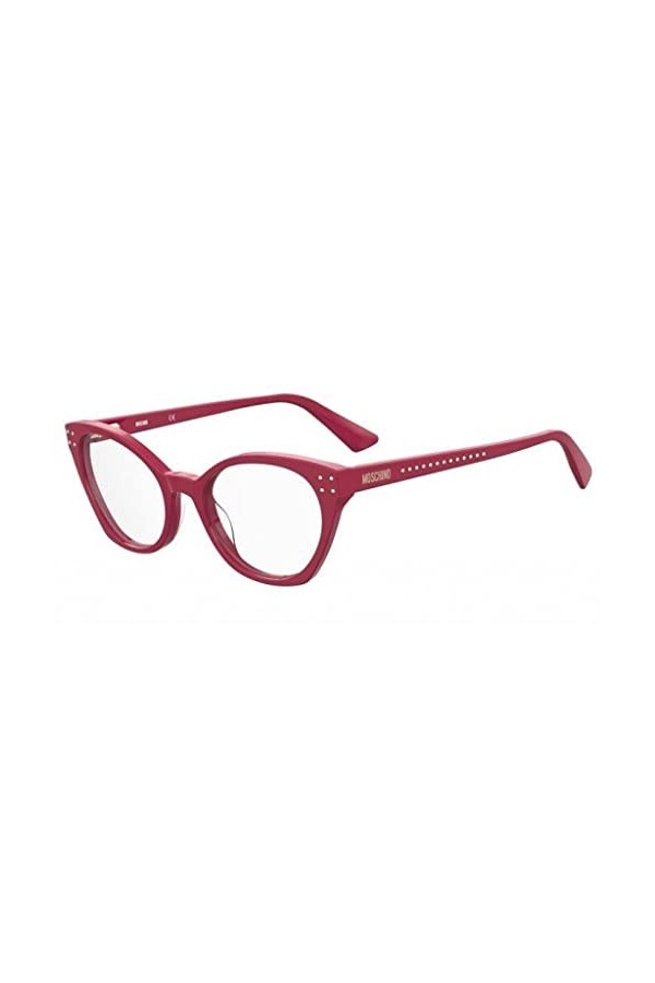 MOSCHINO Mos582 Lunettes de Soleil, Rouge, 51 Femme