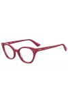 MOSCHINO Mos582 Lunettes de Soleil, Rouge, 51 Femme