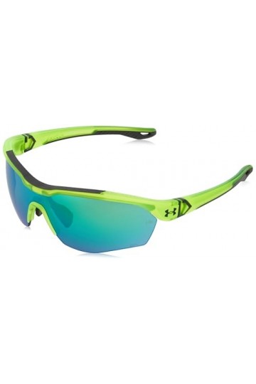 Under Armour UA Yard Pro Sunglasses, 0IE/V8 GRN YLLWFLUO, 99 Unisex