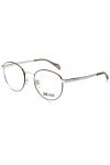 Just Cavalli VJC017 Lunettes de Soleil, Shiny PALLADIUMW/Brown Parts, 51 Unisexe Adultes