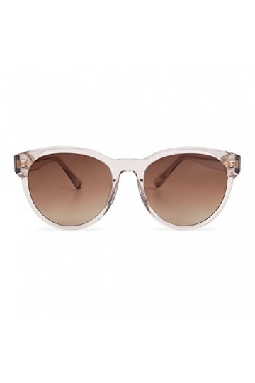 MessyWeekend Lunettes de Soleil pour Hommes & Femmes avec Monture Ronde en Acétate légère et fabriquée à la main - Verres ave