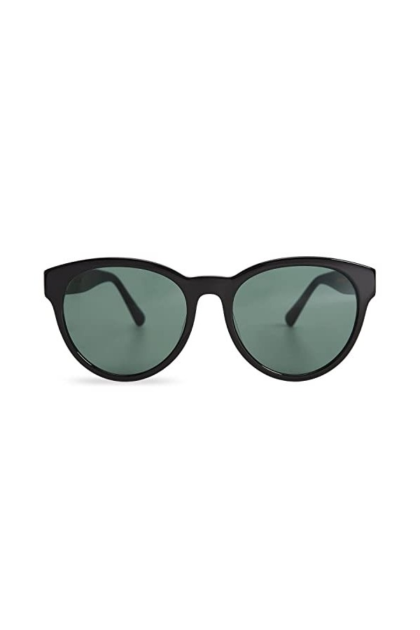 MessyWeekend Lunettes de Soleil pour Hommes & Femmes avec Monture Ronde en Acétate légère et fabriquée à la main - Verres ave