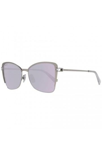 Swarovski Sk0314 Lunettes de Soleil, Palladium Mat, 56 Femme