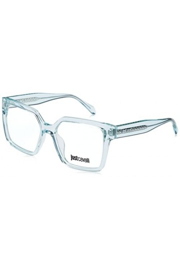 Just Cavalli Vjc006 Lunettes de Soleil, Vert Brillant, 53 Femme