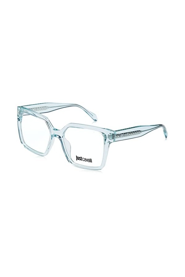 Just Cavalli Vjc006 Lunettes de Soleil, Vert Brillant, 53 Femme