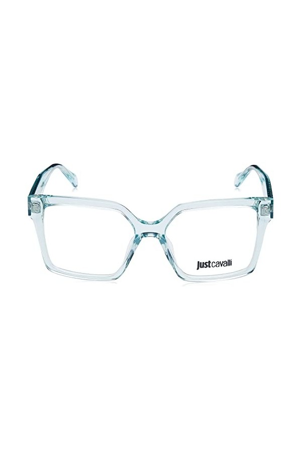 Just Cavalli Vjc006 Lunettes de Soleil, Vert Brillant, 53 Femme