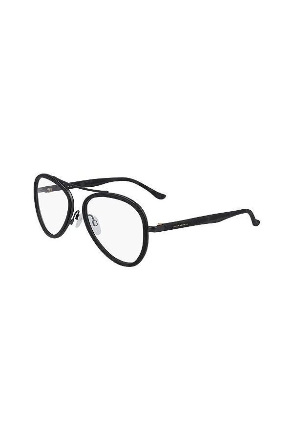 Donna Karan DO5006 43949 Sunglasses, 010 Black Grey Tortoise, 54 Unisex