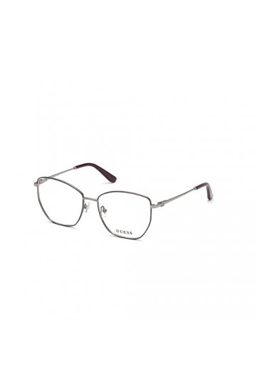 Guess Gu2825 Lunettes de Soleil, Violet/Autre, 55 Femme