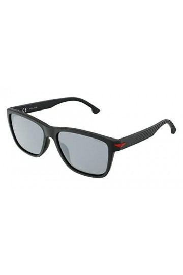 Police SPLB38E Sunglasses, Grigio Antracite PIENO LUCIDO, 56 Unisex