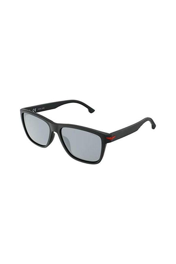 Police SPLB38E Sunglasses, Grigio Antracite PIENO LUCIDO, 56 Unisex