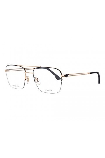 Police VPL879 Sunglasses, Gold-Black, 53 Unisex