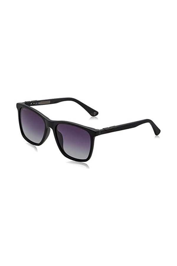 Police SPL872Z Sunglasses, Nero SABBIATO/OPACO, 56 Unisex