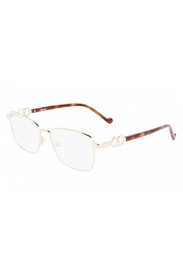 Liu Jo Lj2163 Lunettes de Soleil, Doré Brillant, Taille Unique Femme