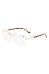 Liu Jo Lj2163 Lunettes de Soleil, Doré Brillant, Taille Unique Femme