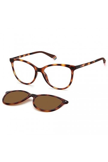 Polaroid PLD 6138/cs Sunglasses, 086/SP Havana, 53 Unisex