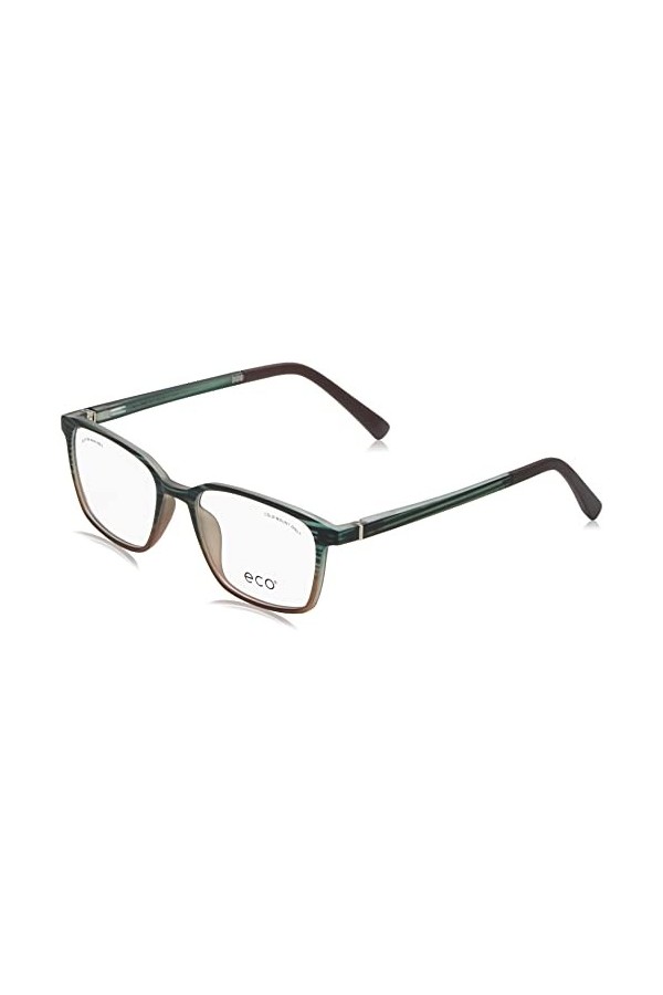 MODO & ECO Kasai Lunettes de Soleil, Blue Bark/Brown Gradient, 52 Femme