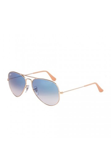 Ray-Ban 0rb3025 Aviator grandes lunettes de soleil Aviator en métal, or 001 / 3F 001 / 3F 