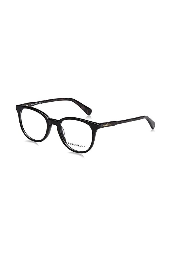 LONGCHAMP LO2608, Lunettes de soleil Femme, MARBLE BLACK, 49