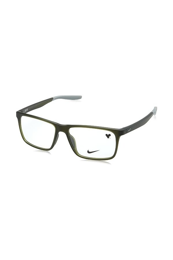 Nike 7092 27633 Sunglasses, 001 Matte Black Volt, 57 Unisex