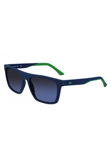 Lacoste L957S Sunglasses, 401 Matte Blue, 56 Unisex