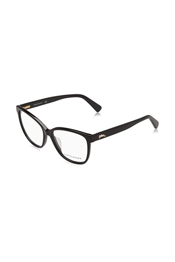 LONGCHAMP LO2687, Lunettes de soleil Femme, Black, 53