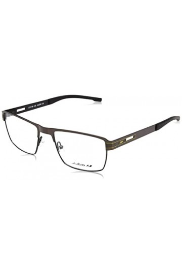 JULBO Femme Cameron Lunettes de Soleil, Gris Oscuro opaco/Amarillo, 53