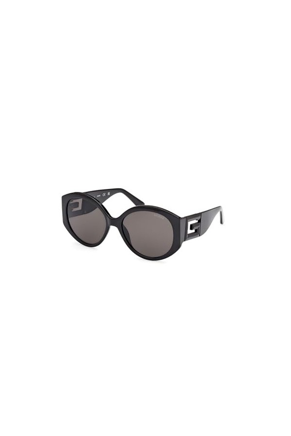 Guess Gu7917 Lunettes de Soleil Femme, Noir Brillant, Taille Unique