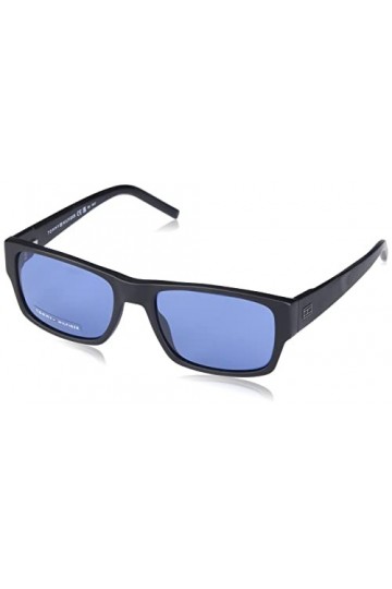 Tommy Hilfiger Th 2017/s Sunglasses, 003/KU Matt Black, 56 Unisex