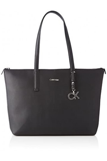 Calvin Klein Must Shopper MD, Femme, CK Black, Taille Unique