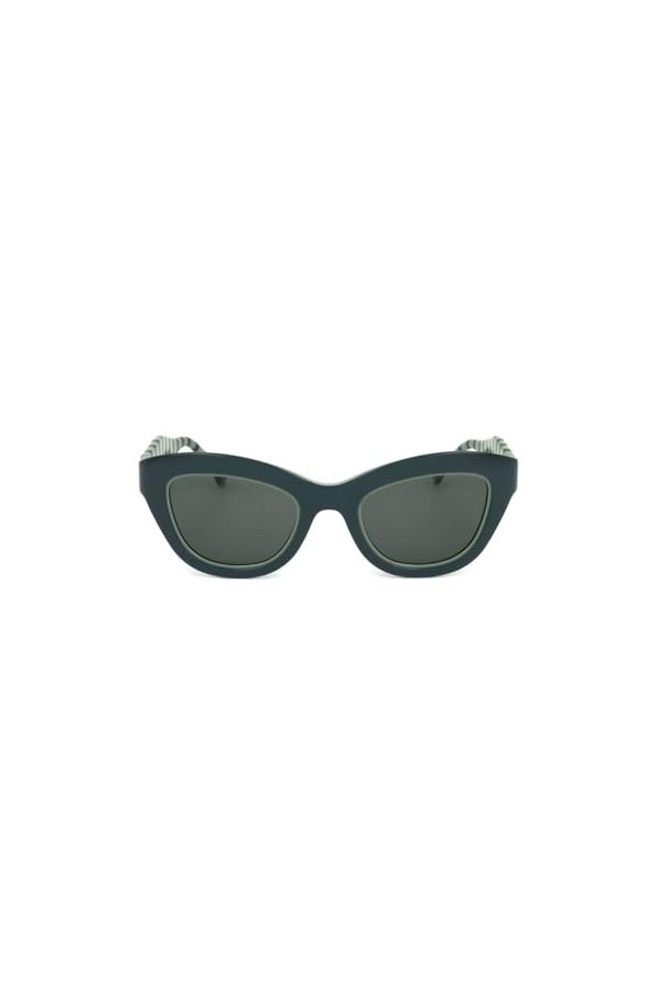 Carolina Herrera Her 0086/S Lunettes de Soleil, Rayé-Vert, 51 Femme