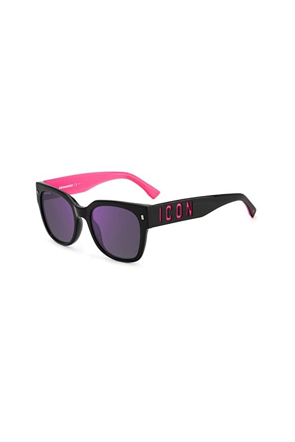 DSquared Icon 0005/S Lunettes de Soleil, 3Mr/Te Blk Fuchsia, 40 Mixte