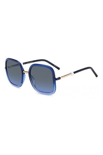 Carolina Herrera Her 0078/G/S Lunettes de Soleil, Zx9/Gb Bleu Azur, 55 Mixte