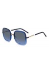 Carolina Herrera Her 0078/G/S Lunettes de Soleil, Zx9/Gb Bleu Azur, 55 Mixte