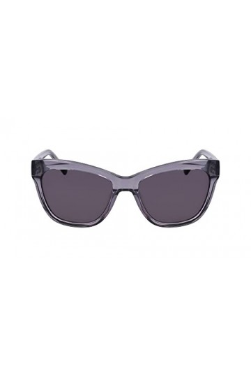 Dkny DK543S Sunglasses, 014 Crystal Smoke, 55 Unisex