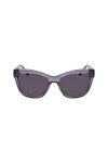 Dkny DK543S Sunglasses, 014 Crystal Smoke, 55 Unisex