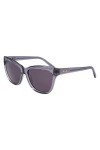 Dkny DK543S Sunglasses, 014 Crystal Smoke, 55 Unisex