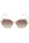 TOUS STOB49 Lunettes Shiny Full Cream 57 pour femme, Shiny Full Cream