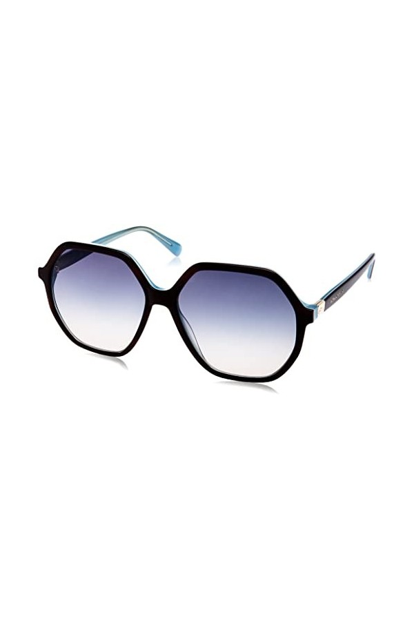 LONGCHAMP LO707S, Lunettes de soleil Femme, HAVANA/AZURE, 58