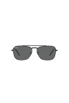 Ray-Ban Rb3636 Caravane, Lunettes de Soleil Mixte, Noir/Gris foncé, en storlek