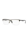 Ray-Ban 0RX 6335 2855 54 Lunettes de Soleil, Gris Matte Gunmetal , Homme