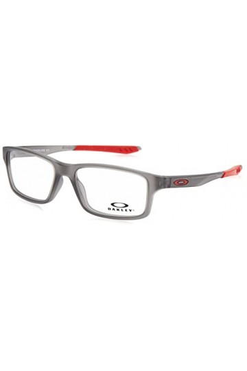Ray-Ban 0OY8002 Lunettes de Soleil, Noir Satin Grey Smoke , 48 Homme