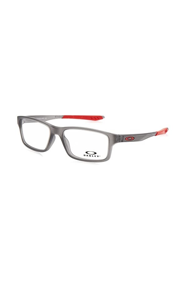 Ray-Ban 0OY8002 Lunettes de Soleil, Noir Satin Grey Smoke , 48 Homme