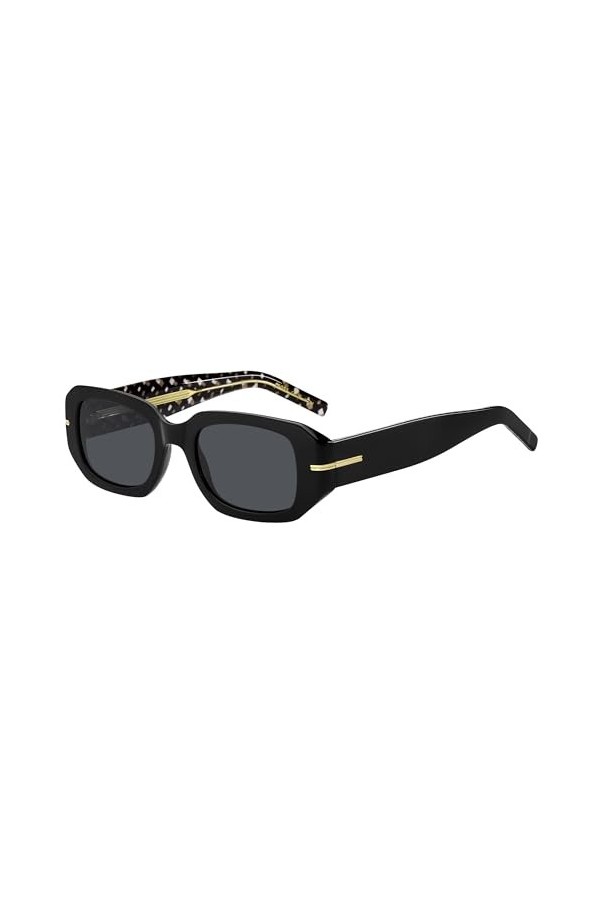 Lunettes de Soleil Boss BOSS 1608/S Black/Grey 50/21/145 femme