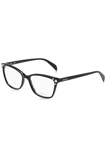 TOUS Vtob36s Lunettes de Soleil, Noir Brillant, 52 Femme