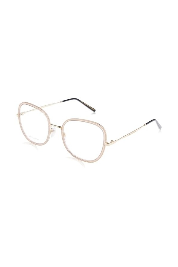Marc Jacobs Womens Eyewear Marc 701 84a 53/21/145 Sunglasses, 84A/21 Beige Gold, 53 Unisex